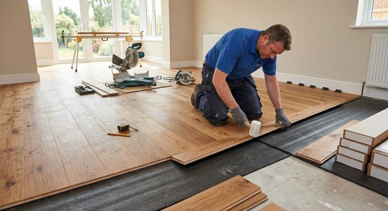 Hickory Floor Installation in Austin, TX