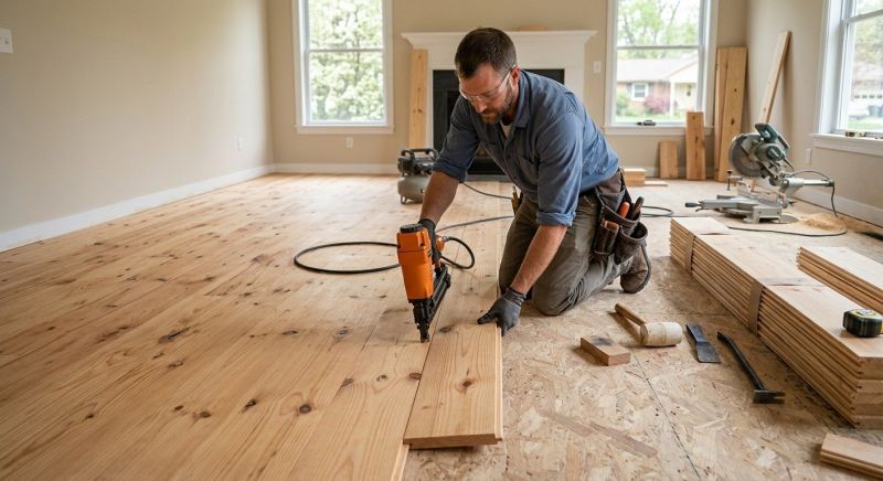Wide Plank Floor Installation in Phoenix, AZ